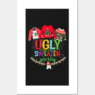 Ugly Sweater Party Posters and Art